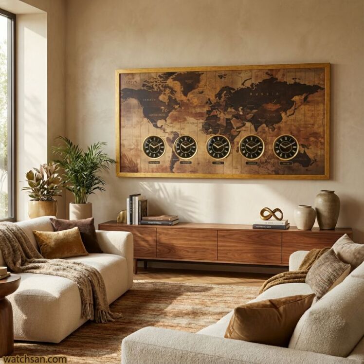 ساعت دیواری‌هایی که طراحان داخلی در سال ۲۰۲۶ پیشنهاد می‌کنند