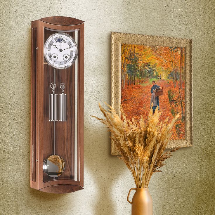 Hermle wall clock ساعت دیواری آلمانی