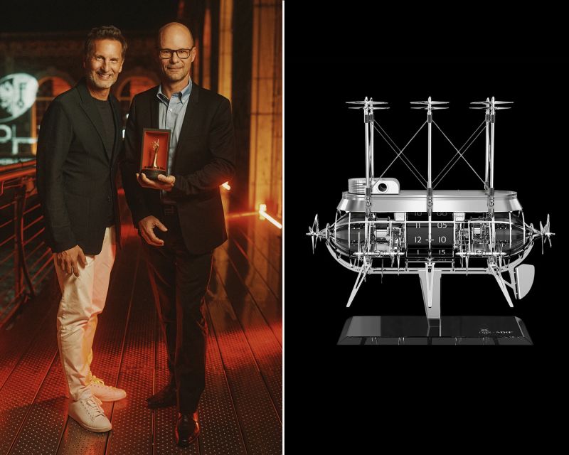 جایزه بهترین ساعت مکانیکی ( غیر مچی ) Mechanical Clock Prize