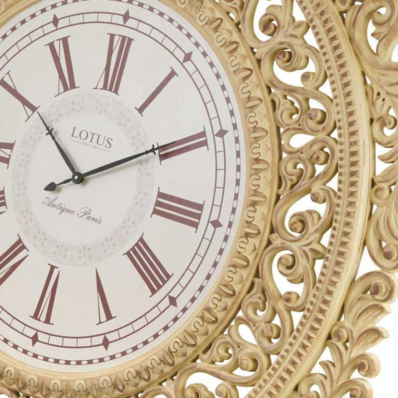 W-1980-VITTORIA - ساعت دیواری چوبی ویتوریا لوتوس 4